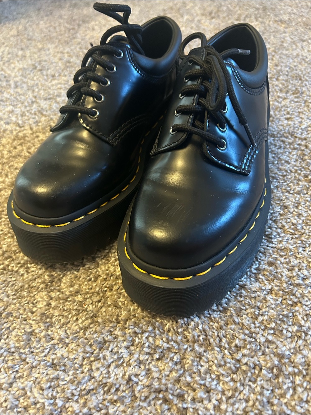 Platform Doc Martens 8053 Quad loafers
